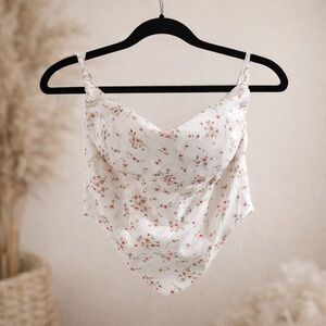 Miss Circle Floral Camisole Top